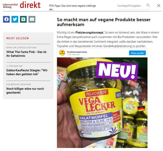 Foodnewsgermany LZ Direkt